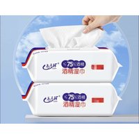 75% Alcohol Disinfecting Wet Wipes, 60 Counts, Sanitizer Wipes for Daily Cleaning and Sanitizing