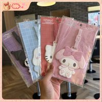 2026 New Cartoon Kuromi Cute Melody Kitty Luggage Tag Suitcase Name Tag Girl Gifts Hot Selling