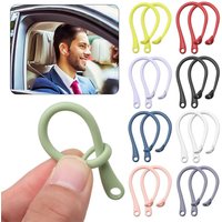1 Pair Anti-lost Wireless Headphone Mount Silicone Ear Hook Cap Earhooks Earphone Holder Headphone Accessories