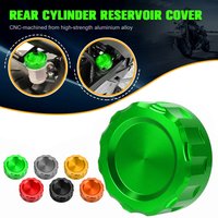 FOR KAWASAKI ZZR250 ZZR400 ZZR600 ZZR1100 ZZR1100D ZZR1200 ZZR1400 Motorcycle Aluminum Oil Tank Cap Brake Fluid Reservoir Cover