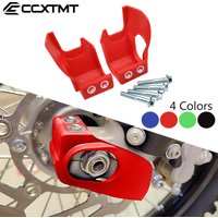 Plastic Front Fork Shoe Cover Lower Leg Guard Protector For Honda CRF CRF250R CRF250RX CRF250X CRF300RX CRF450R CRF450RX CRF450X