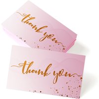 50pc Cards,Thank You For Your Order Card for Gift Packaging Commercial Decoration Label Thank You Cards Small Business Supplies