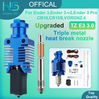 High Speed Print Head Upgrade 3.0 TZ E3 Hotend Kit For Ender 3/3 Pro/3 V2/CR10/VORON 2.4 Hi-End Extruder J-head 3D Fast Printing