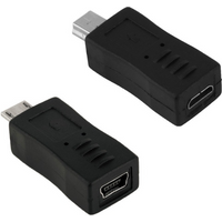 Micro USB Female To Mini USB Male Adapter Charger Converter Mini USB V3 To Micro USB V8 Adapter for Mobile Phone Android MP3