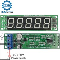 Trigger Counter Module DC 12V 24V 36V Accumulator 5-Bit Red 0.56in Digital Tube Display Wide Voltage Input