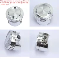 For Motorcycle Modified 56mm 58.5mm 59mm 61mm Forged Piston Set for CBT125 GY6 125 4V Center Cylinder Plug 51.5mm×13mm