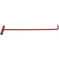 Emergency Long Reach Manhole Cover Hook Heavy Duty Lifting and Moving Tool Utility Pulling Handle for Maintenance Construction