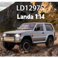 New 1:14 Landa LD1297S Dual-Speed Mechanical Shift Version Pajero 4wd Climbing Remote Control Car Toy Model For Boys Gift