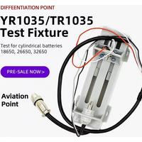 Cylindrical Battery Test Holder For 18650 26650 32650, Compatible With YR1030 USB And YR1035 Aviation Plug