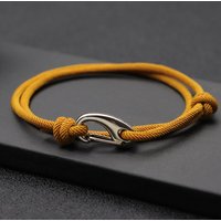 New Adjustable 3mm Thin Cord Bracelet Homme Double Layer Handmade Weaven Rope Braclet Pulseras Hombre Legend Braslet Men Joias