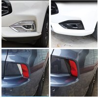For Ford Kuga Escape 2020 2021 2022 Accessories Front Rear Fog Lights Lamps Eyelid Eyebrow Decoration Cover Trim Car Styling