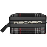 Custom Recaros Logo Print Travel Toiletry Bag Large Makeup Bags Men Women Portable Washable Cosmetic Storage Bag for Daily Use