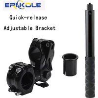 For Gopro Motorcycle Bicycle Mount Selfie Stick Monopod Handlebar Bracket for DJI OSMO 360 Insta360 Action camera Accessory