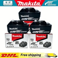 2026 New Makita 18V 5.0Ah 6.0Ah Rechargeable Lithium Battery Kit Electric Drill With Charger For LXT Cordless Power Tools