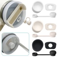 1Set 10mm Silicone Spill Proof Stopper Compatible for Stanley Cup 1.0 40oz/ 30oz Anti-Leak Straw Cover Cap Tumbler Accessories