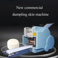 110V 220v Kommerziellen Elektrische Knödel Wrapper Maschine Maker Wan-Tan-Haut Slicer Roll Drücken Runde Platz