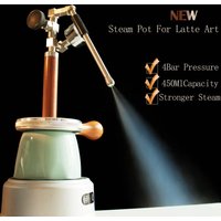 Capsulone Steam Milk Foam Pot for Coffee Milk Latte Art