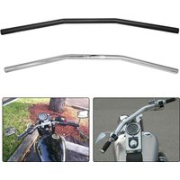 Universal Motorcycle Cafe Racer Handlebar 7/8" 22mm Drag Straight Bar For Honda Kawasaki Yamaha Suzuki Harley Chopper Bobber