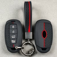 2026 Silicone Car Key Case Cover Keychain for Hyundai I30 Ix35 KONA Encino Solaris Azera Grandeur Ig Accent Santa Fe Palisade