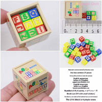 1 Set Mini Building Block Assembly Model Toys Doll House Accessories 1/6 Scale Miniature Dollhouse Simulation