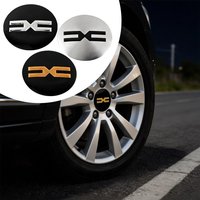 4pcs Car Wheel Center Hub Caps Sticker Auto Accessories For Dacia Duster Logan Dokker Lodgy 2 Sandero MK2 Stepway R4 Mcv Jogger