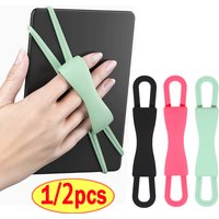 Soft Silicone Hand Strap for Kindle Tablets Comfortable Lightweight Finger Grip Holder High Elasticity Straps for Kobo E-Book