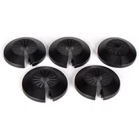190-220 Decorative Rosette Versatile Application Black Finish Interior Decor Style Seamless Fit Easy Installation