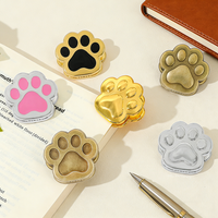 Cute Cat Paw Metal Book Clips Journal Clips to Hold Journal Open Paper Storage Clip Document Organization Clips