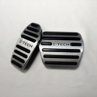 For Renault 4 5 R4 E-TECH 2025 Accelerator Brake Pedal Cover Renault 5 2024 Interior Metal Antiskid Foot Pedal Pad Accessories