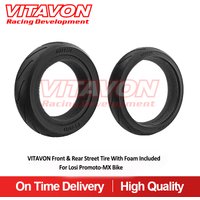 AliExpress VITAVON Front & Rear Street Tire With Foam Included For Losi Promoto-MX Bike