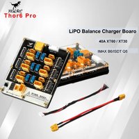 HGLRC Thor 6 Pro 40A Lipo Balance Board XT60 XT30 2-6S Discharger for ISDT HOTA IMAX B6 D6 Pro P6 Q6 Nano