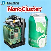 Sipeed NanoCluster 7x CM4/CM5 Nodes Mini Server for Kubernetes K3S Edge AI Homelab Raspberry Pi Cluster