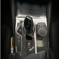 Car-Styling Carbon Fiber Car Interior Center Console Color Change Molding Sticker Decals For BMW 5/6 Series G30/31/32