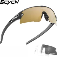 AliExpress SCVCN Cycling Glasses Mountain Bicycle Sport Men Sunglasses Goggles Outdoor MTB Road Running Sunglasses UV400 Protection Eyewear