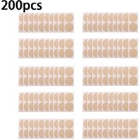 200Pcs/Set Men Nipple Cover Disposable Invisible Shirts Tights Suit Anti-Bulge Nipple Sticker Soft Breathable Waterproof for Men