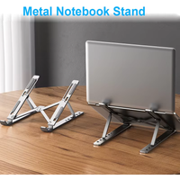Universal Portable Laptop Stands Foldable Notebook Holder Adjustable Notebook Computer Bracket Lifting Cooling Holder Non-slip