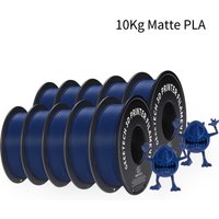 GEEETECH 10 kg 3D-Filament, matt, PLA, 1,75 mm, Spulendraht für 3D-Druckermaterial, Sicherheit, Vakuumverpackung