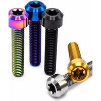 AliExpress NONE Titanium Torx Bolts M5 M6 M8x10 15 20 25 30 35 40 45 50 mm Motorcycle Bike Upgrade Screws TC4 Lightweight Anodized Fasteners