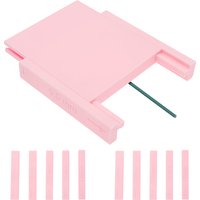 Clay Tube Hoop Roller Guide 1.0-5.0mm Adjustable Polymer Clay Rolling Tool Clay Strip Rolling Mold for DIY Twisted Hoop Earrings