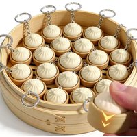 Fidget Dumpling BaoZI Keyboard Decompression Button Finger ClickerToys Stress Relief Novelty Gifts for Adults Kids Boys Girls
