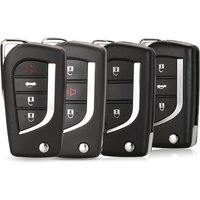 jingyuqin Remote Folding 2/3 Buttons Car Key Shell For Toyota Corolla RAV4 Before 2013 toy43 toy48