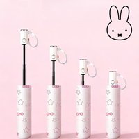 Miffy Cute UV Protection Umbrella Foldable Parasol Coating Double-Sided Anti-UV Sun & Rain Pink Kawaii Gift for Women & Girls