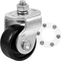 Swivel Wheel for Hydraulic Horizontal Jack Caster Wheels Heavy Duty Floor Jack Parts Car parts Caster Wheels Garage Floor Jack