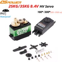 DSpower 25KG 35KG 8.4v HV Digital Servo Metal Gear Waterproof Servo for 1/8 1/10 TRX4 TRX6 scx10 arrma 104001 slash maxx RC Car