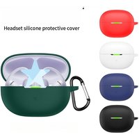 For SHOKZ OpenDots Air Case E210/ OpenDots2 /E320 Solid Color Silicone Bluetooth Earphone Cover For SHOKZ ONE E310 Cover