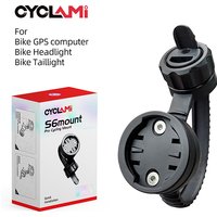 AliExpress CYCLAMI S6 GPS Bike Computer Holder Headlight Mount Taillight Bracket For Handlebar Seatpost Garmin XOSS IGPSPORT Accessories