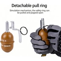 Outdoor Fake Grenade Ornament RGD-5 F1 Plastic Simulation Model Film Television Cosplay Decorative Display Prop 9P