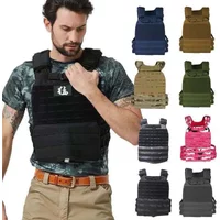 Tactical Combat Vest Outdoor Sports Fitness Training Equipment Heavy Carrying Plate Vest Airsoft Paintball Protective Tank Top