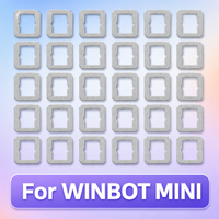 Compatible For ( WINBOT MINI ) Automated Window Cleaner Parts Mop Pad Mop Cloth Replacement Accessories