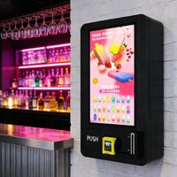 wall-mounted vending machine 32-inch touchscreen snack and beverage cigarette vending machine (can sell nicotine)